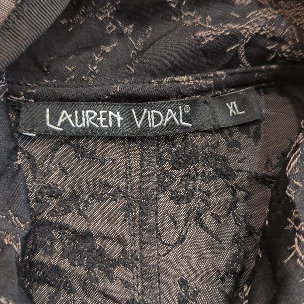 Vintage Lauren Vidal Black Blouse - Picture 13 of 15